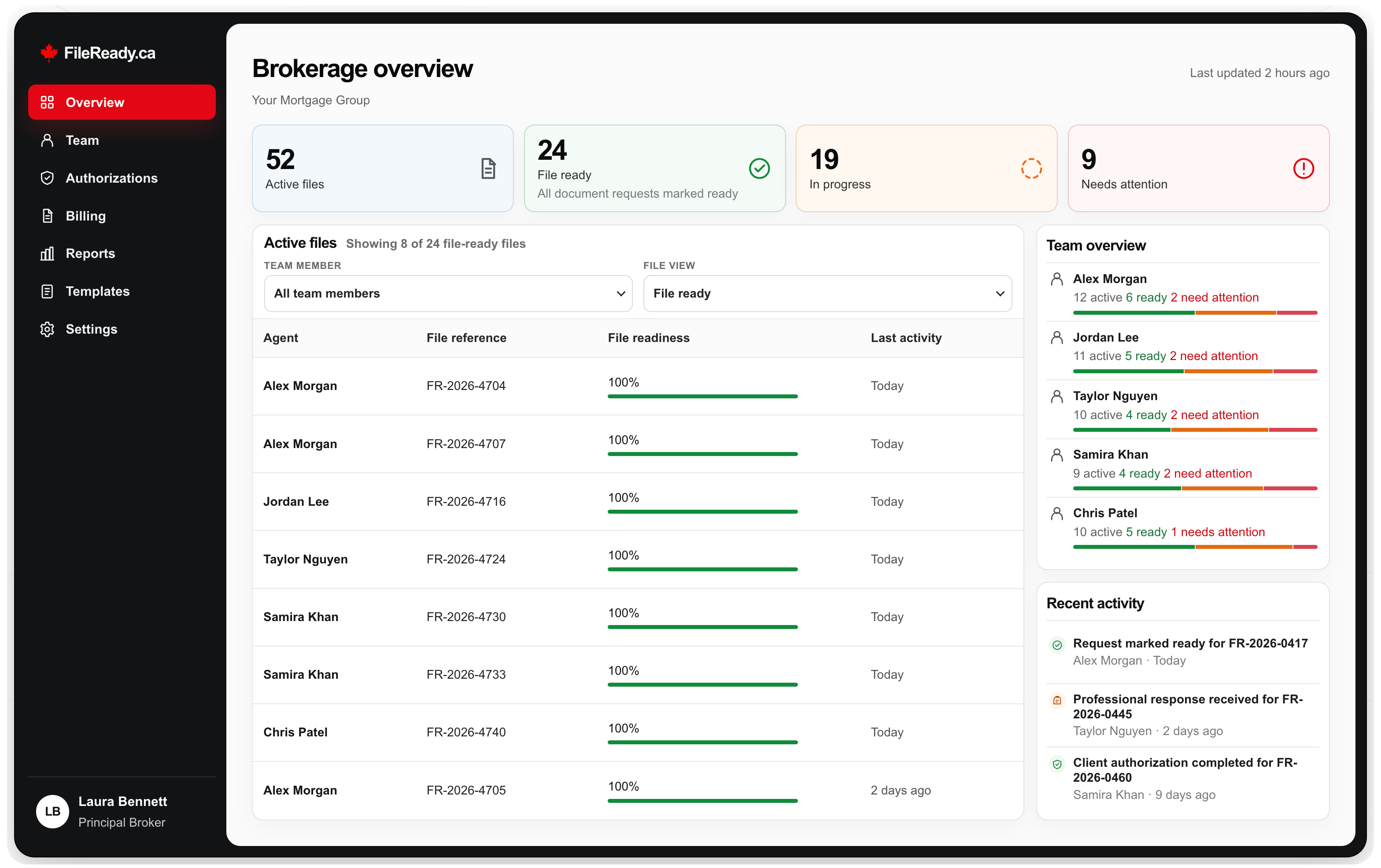 FileReady Brokerage overview product preview